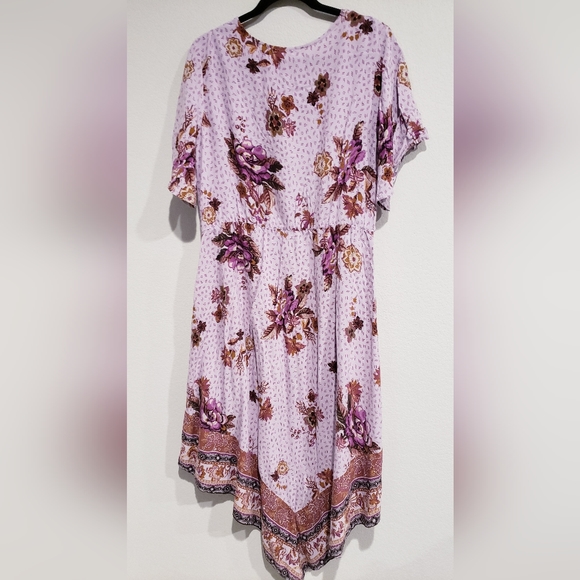 Maunces Purple Dress Size 1X - Picture 4 of 6